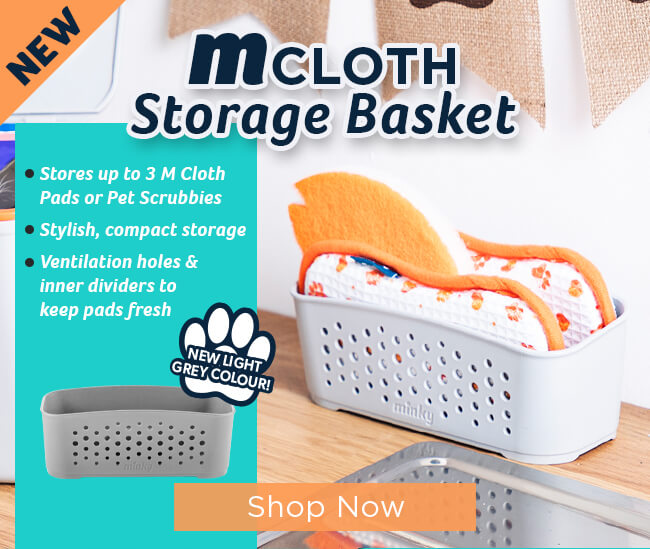 Minky Pet Care Storage Basket