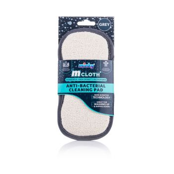 M Cloth Anti-Bacterial Cleaning Pad - Grey