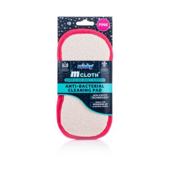 M Cloth Anti-Bacterial Cleaning Pad - Pink