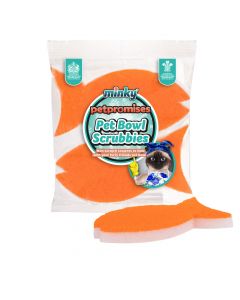 Pet Bowl Scrubbies - 2pk Fish