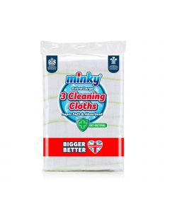 Anti-bacterial Cleaning Cloths 3PK