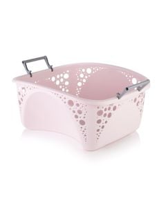 Minky 40L Stackable Laundry Basket - Dusty Pink