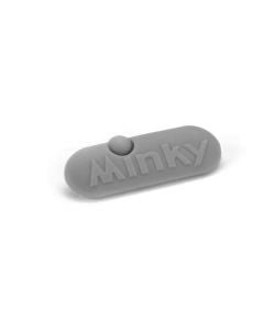 Grey Minky Logo Ironing Board Grommet