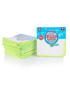 Long Lasting Kitchen Cloths x2 - Pack Of 9