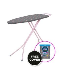 Flamingo Pink Limited Edition Ironing Board with FREE Replacement Cover