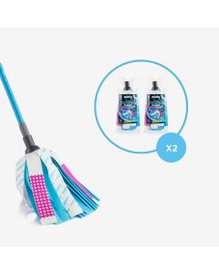 3 in 1 Power Clean Strip Mop with 2 Extra Refills