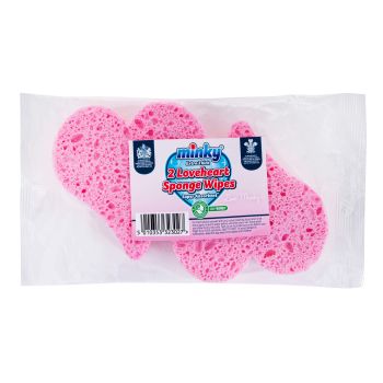 Heart Sponge Wipes