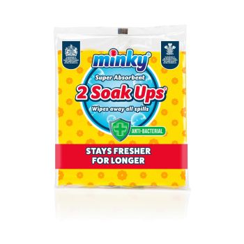 Anti-bacterial Soak Ups 2pk