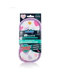 M Cloth Anti-Bacterial Pastel Hearts Pad