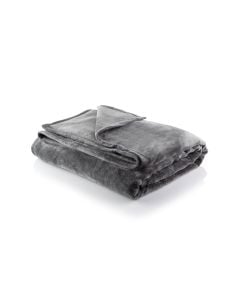 Super Soft Luxury Throw – Grey - Single (180x135cm) 