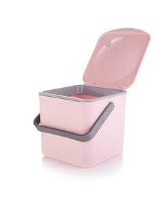 3.5L Compost Food Waste Caddy - Pastel Pink