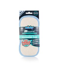 New Triple Action Anti-Bacterial Cleaning Pad - Pastel Blue