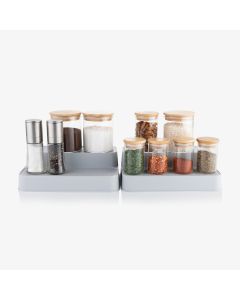 2 Tier Shelf Organisers 2 pack