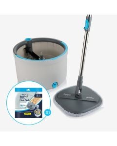 Minky Opti-Clean Spin Mop with Extra Replacement Head